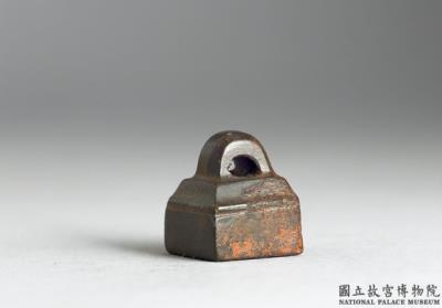 图片[2]-Bronze seal cast with “Du Bian”, Warring States period (475-221 BCE)-China Archive